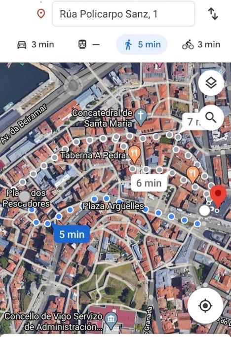 Actualizado 2024, Centro, Pleno Casco Vello Appartement Comarca de Comarca de Vigo Buitenkant foto